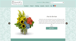 Desktop Screenshot of gouldsflowers.com
